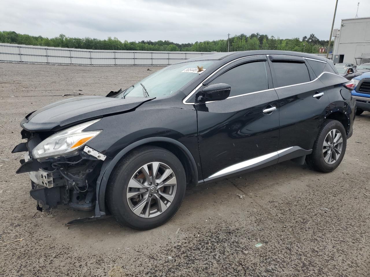 2017 Nissan Murano S en Venta en Fredericksburg, VA - Front End