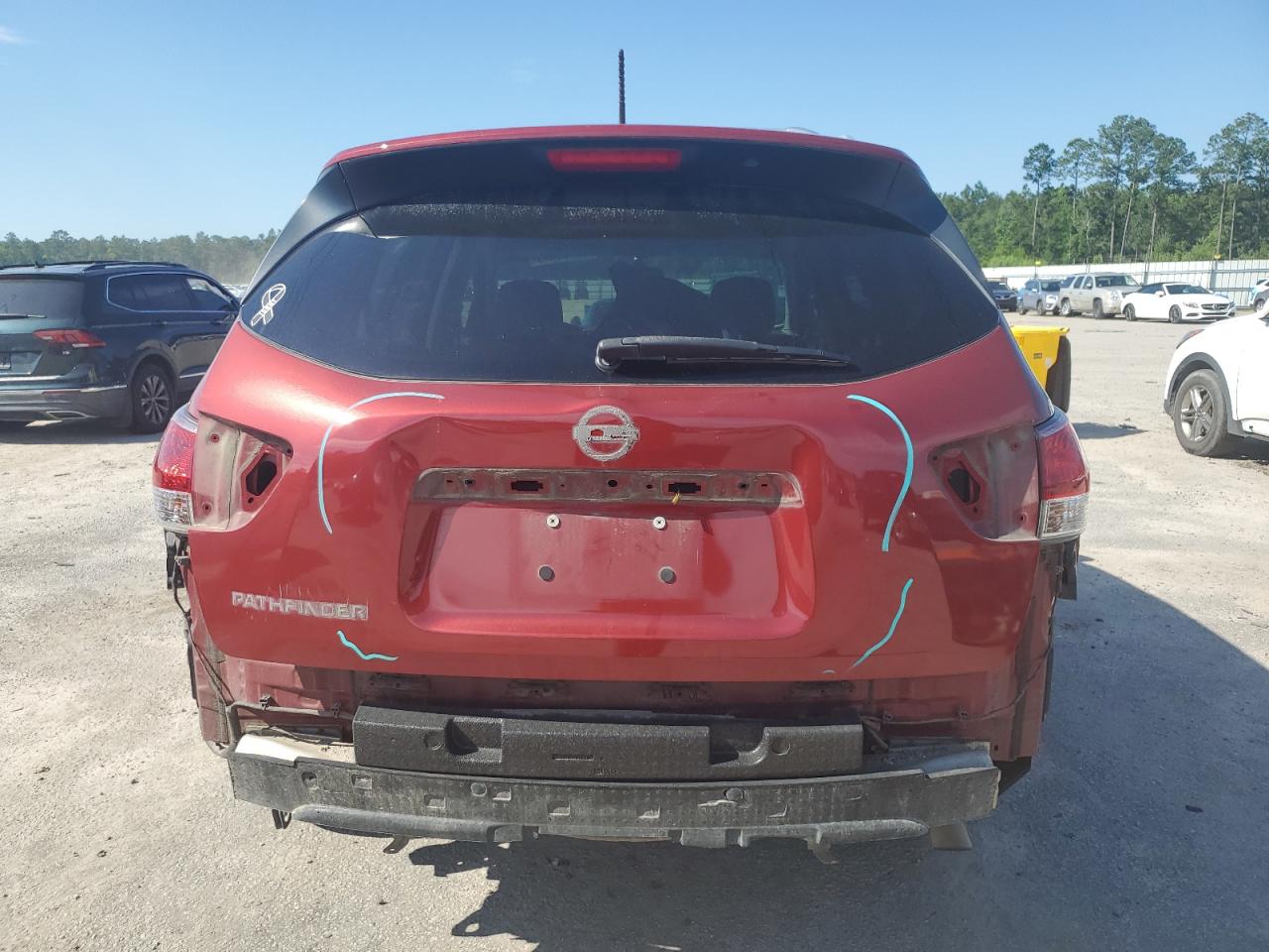 2016 Nissan Pathfinder S VIN: 5N1AR2MN1GC617035 Lot: 56905365