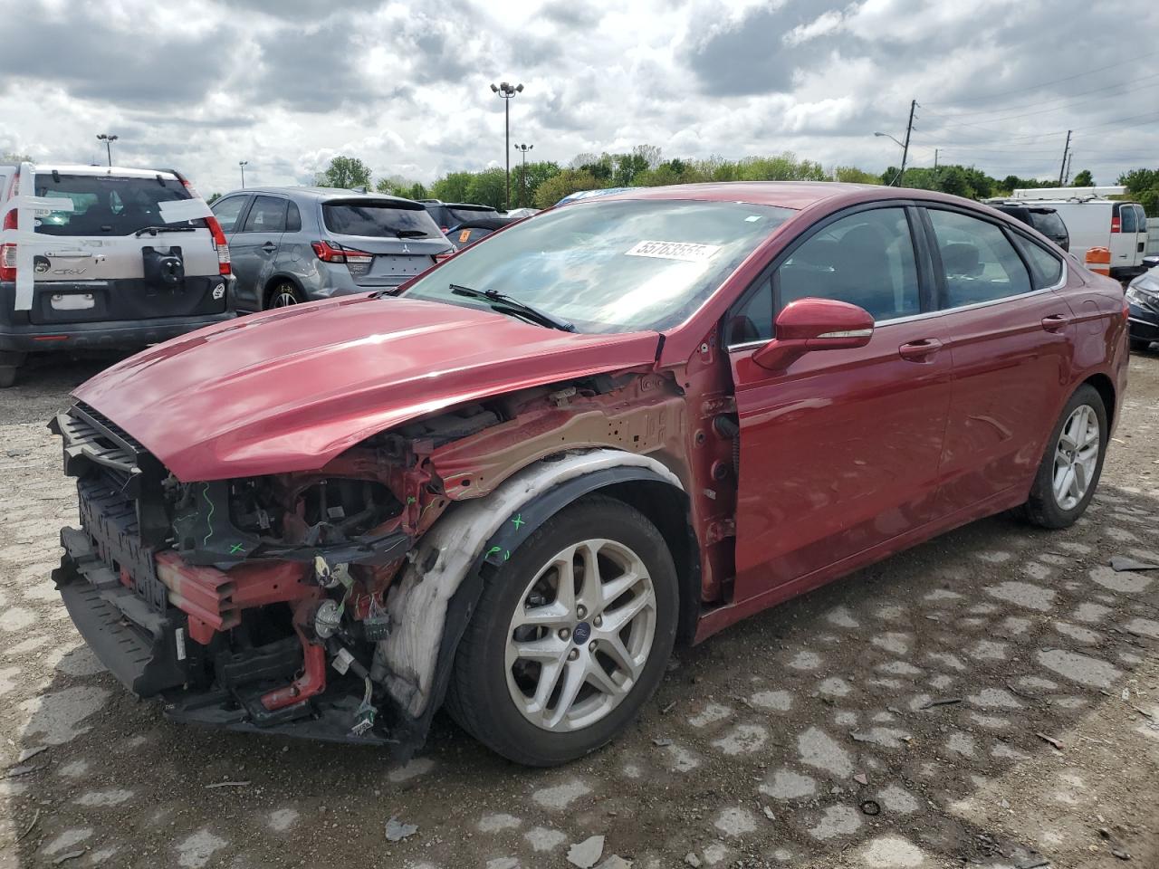 2016 Ford Fusion Se იყიდება Indianapolis-ში, IN - Front End
