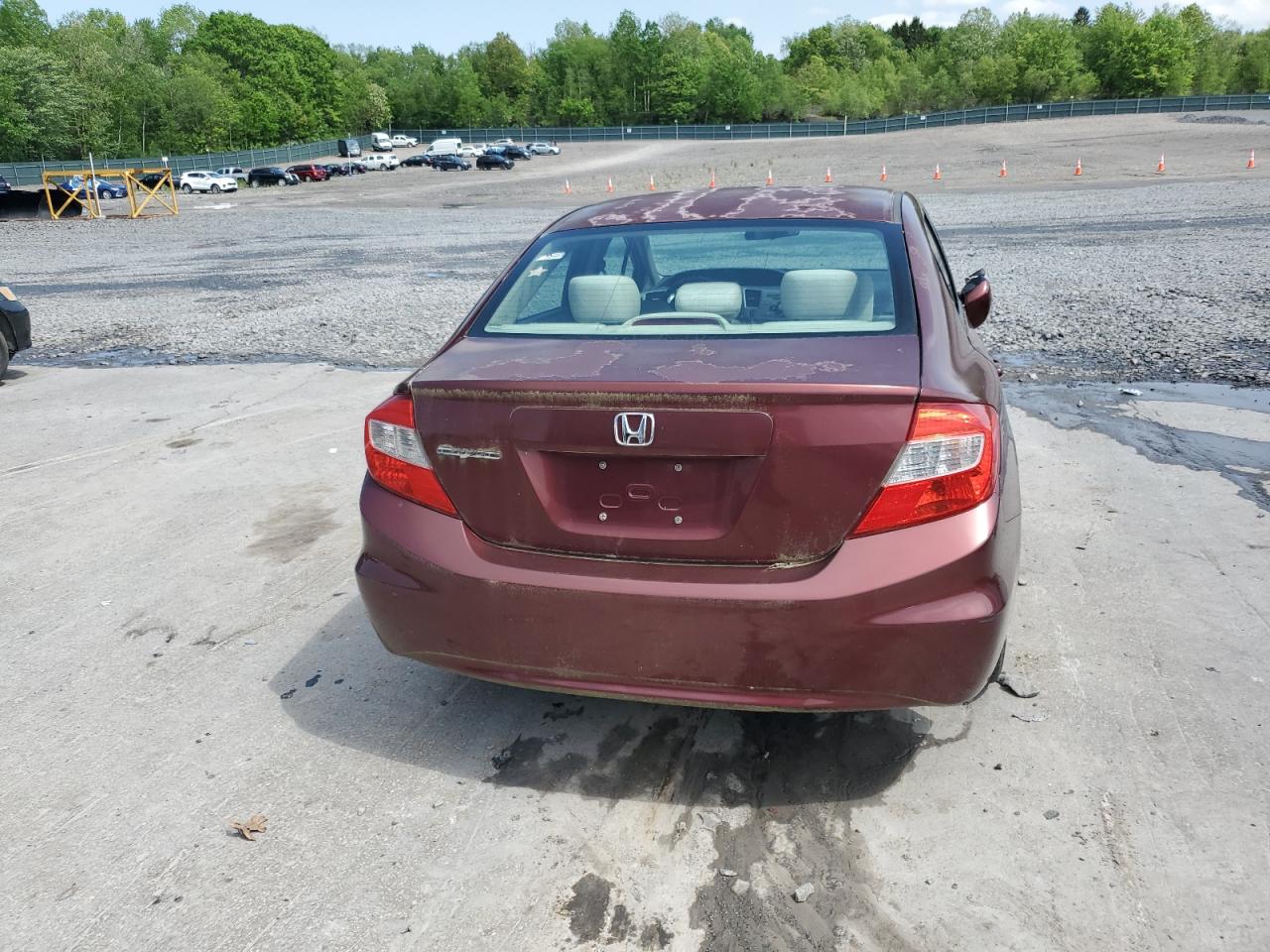 2012 Honda Civic Lx VIN: 2HGFB2F5XCH507525 Lot: 63492225