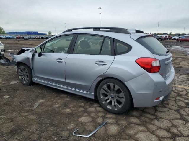  SUBARU IMPREZA 2016 Серебристый