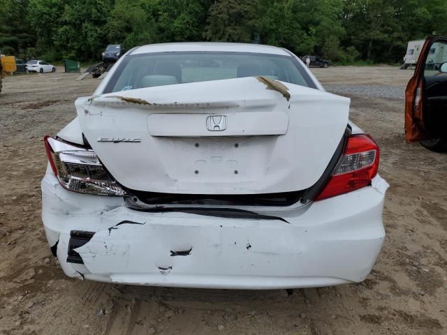 Седани HONDA CIVIC 2012 Білий