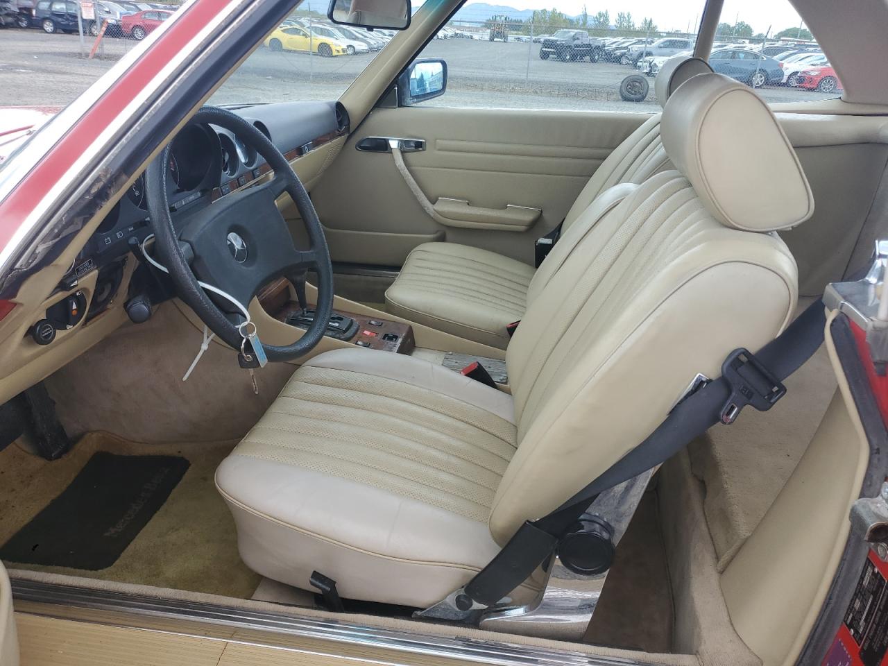 1985 Mercedes-Benz 380 Sl VIN: WDBBA45C2FA035429 Lot: 55676035