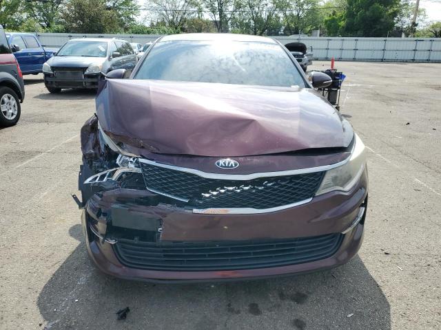  KIA OPTIMA 2017 Бордовый