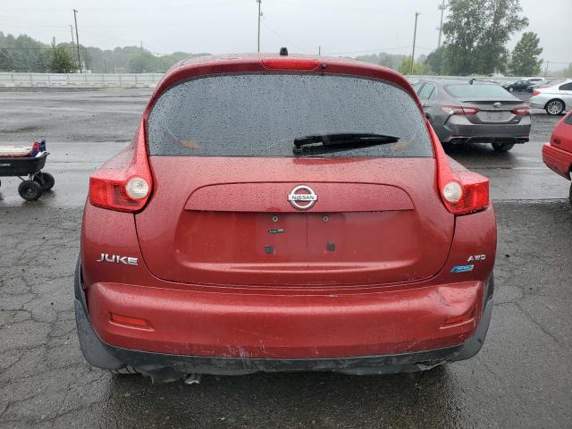 NISSAN JUKE 2012 Czerwony