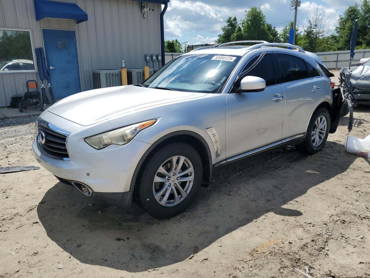 2012 Infiniti Fx35  for Sale in Midway, FL - Rear End