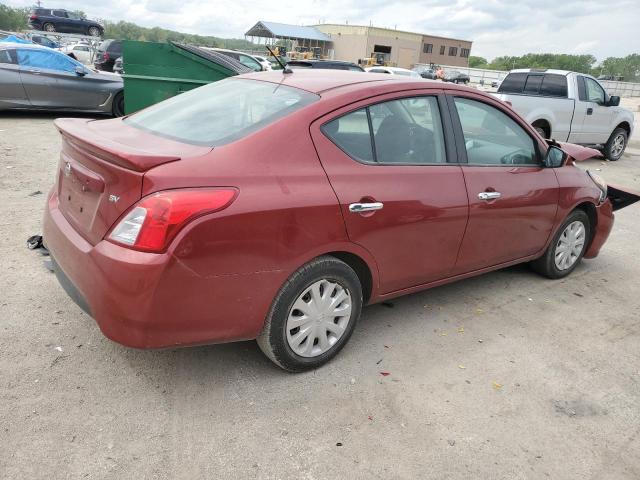  NISSAN VERSA 2018 Червоний