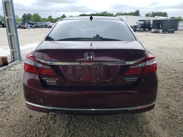  HONDA ACCORD 2017 Бордовый