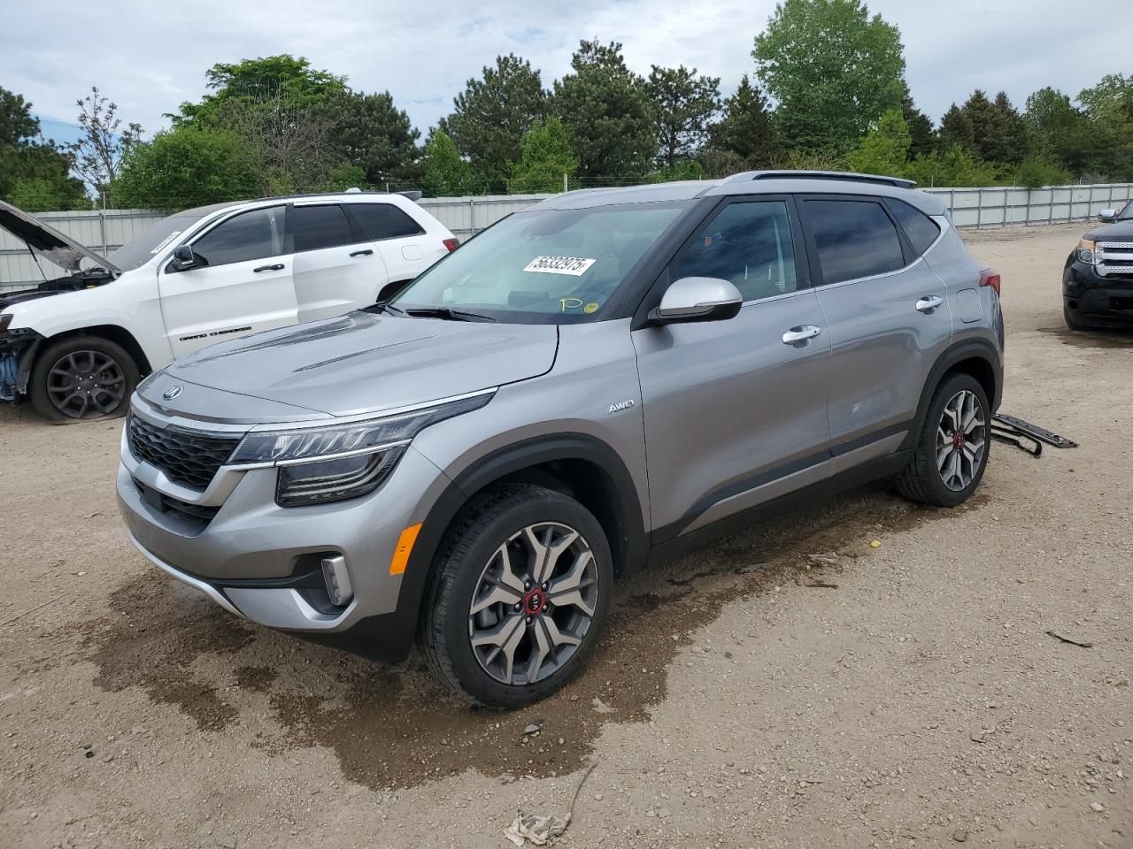 2021 Kia Seltos Sx for Sale in Elgin, IL - Side
