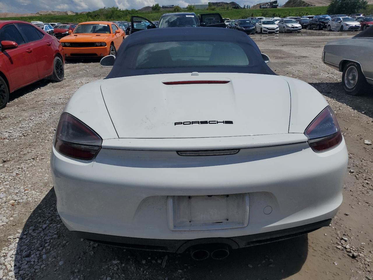 2015 Porsche Boxster VIN: WP0CA2A86FS120201 Lot: 56278965