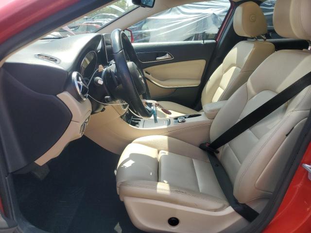  MERCEDES-BENZ GLA-CLASS 2016 Czerwony