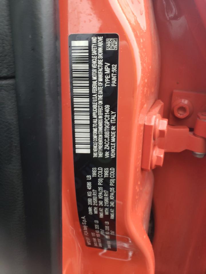 2016 Jeep Renegade Latitude VIN: ZACCJBBT9GPC81409 Lot: 57172885