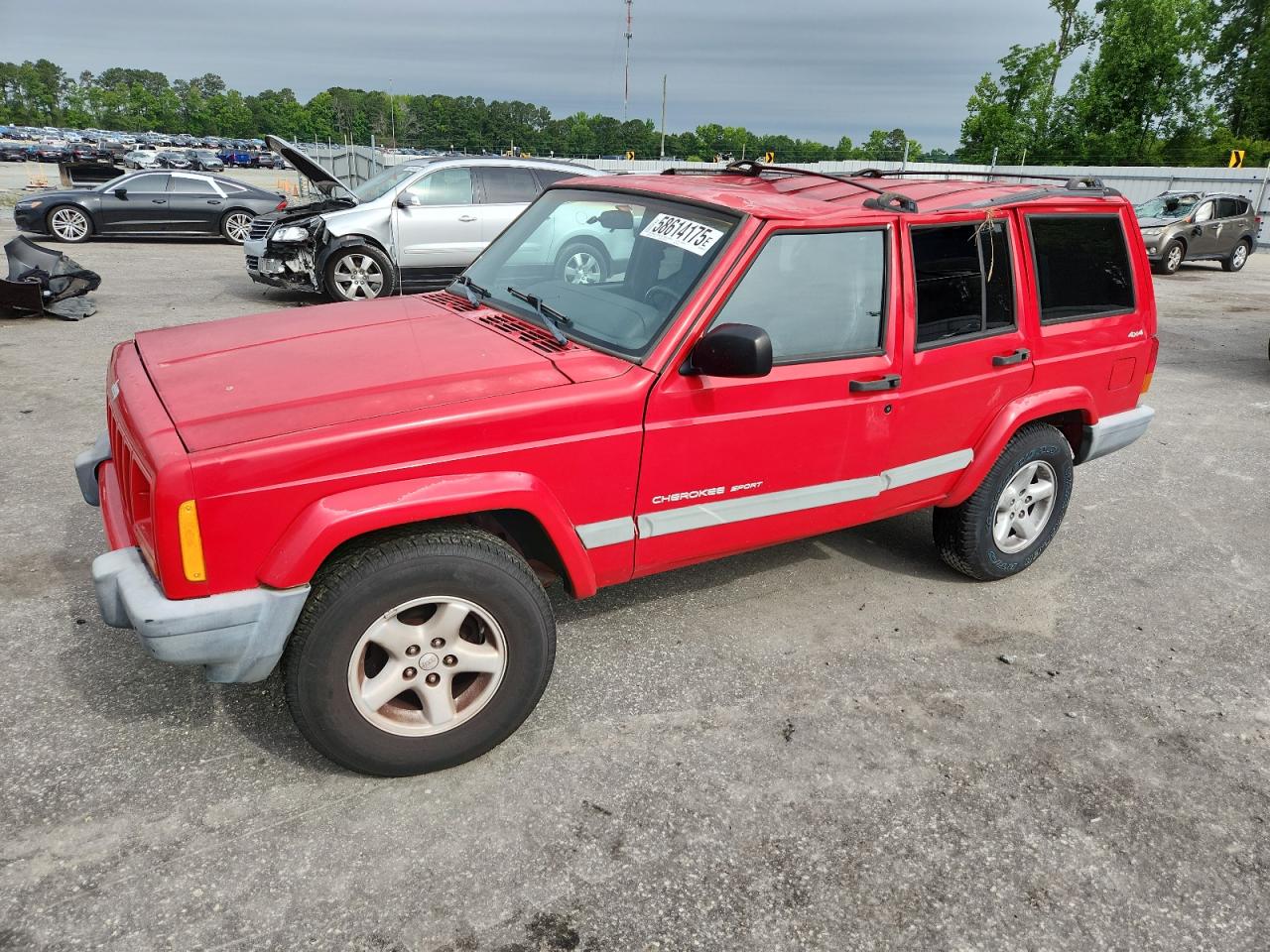 2001 Jeep Cherokee Sport for Sale in Dunn, NC - Rollover