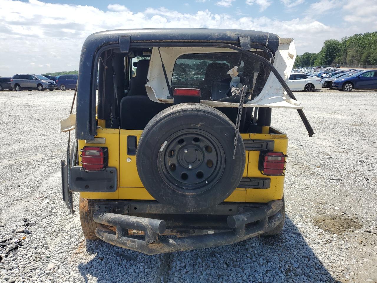 2004 Jeep Wrangler / Tj Sport VIN: 1J4FA49S84P753317 Lot: 55872965