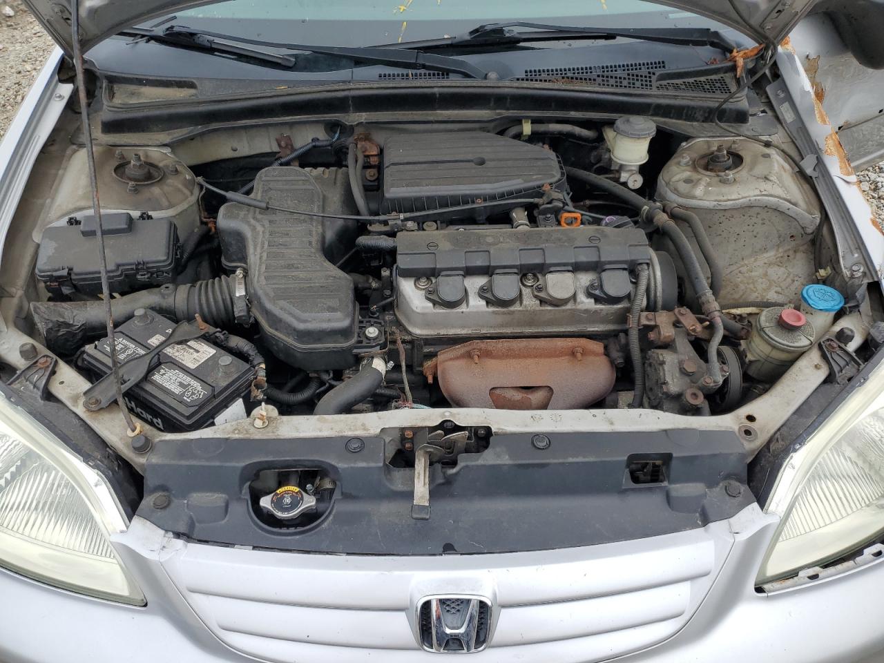 2002 Honda Civic Dx VIN: 2HGES16152H596891 Lot: 57117025