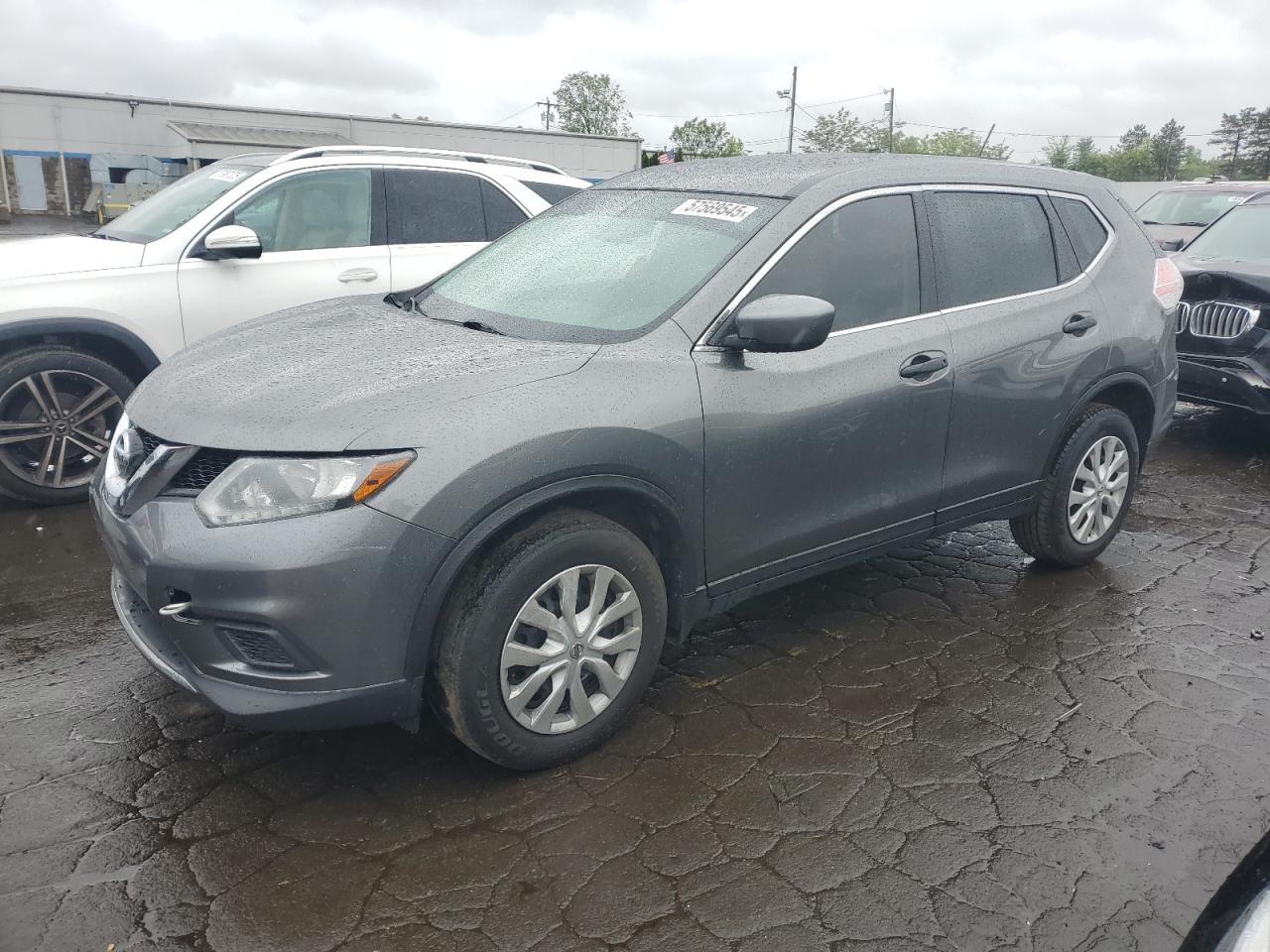 2016 Nissan Rogue S zu verkaufen in New Britain, CT - Side