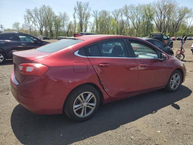 Седаны CHEVROLET CRUZE 2017 Красный