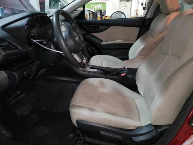  SUBARU IMPREZA 2020 Red