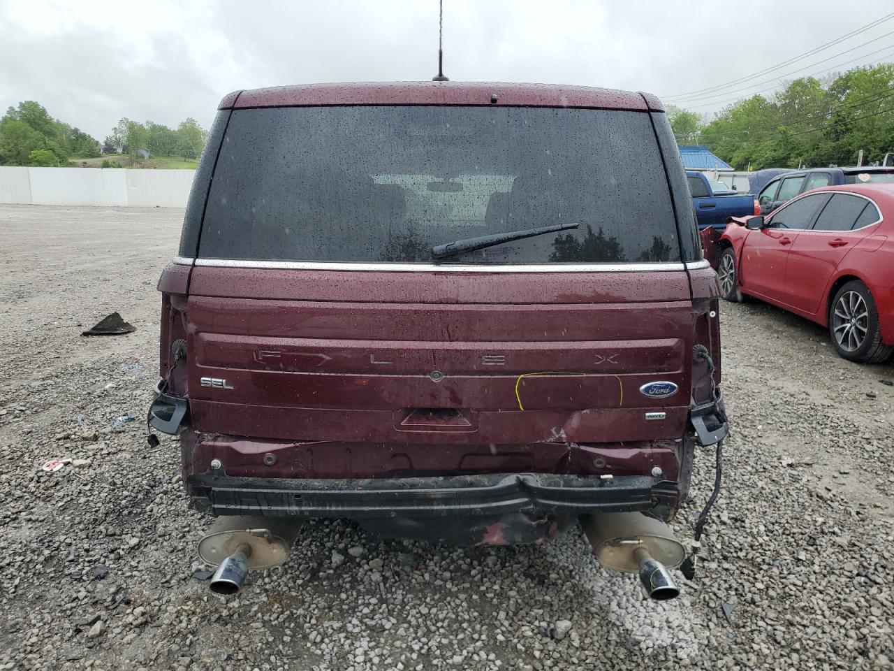 2017 Ford Flex Sel VIN: 2FMHK6C84HBA13681 Lot: 56583925