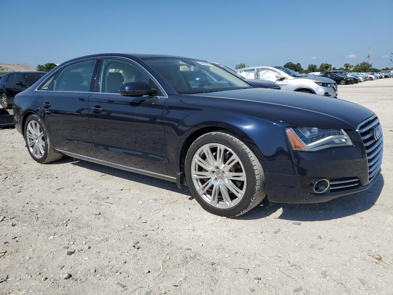 2013 Audi A8 L Quattro VIN: WAURGAFD5DN024822 Lot: 56842795
