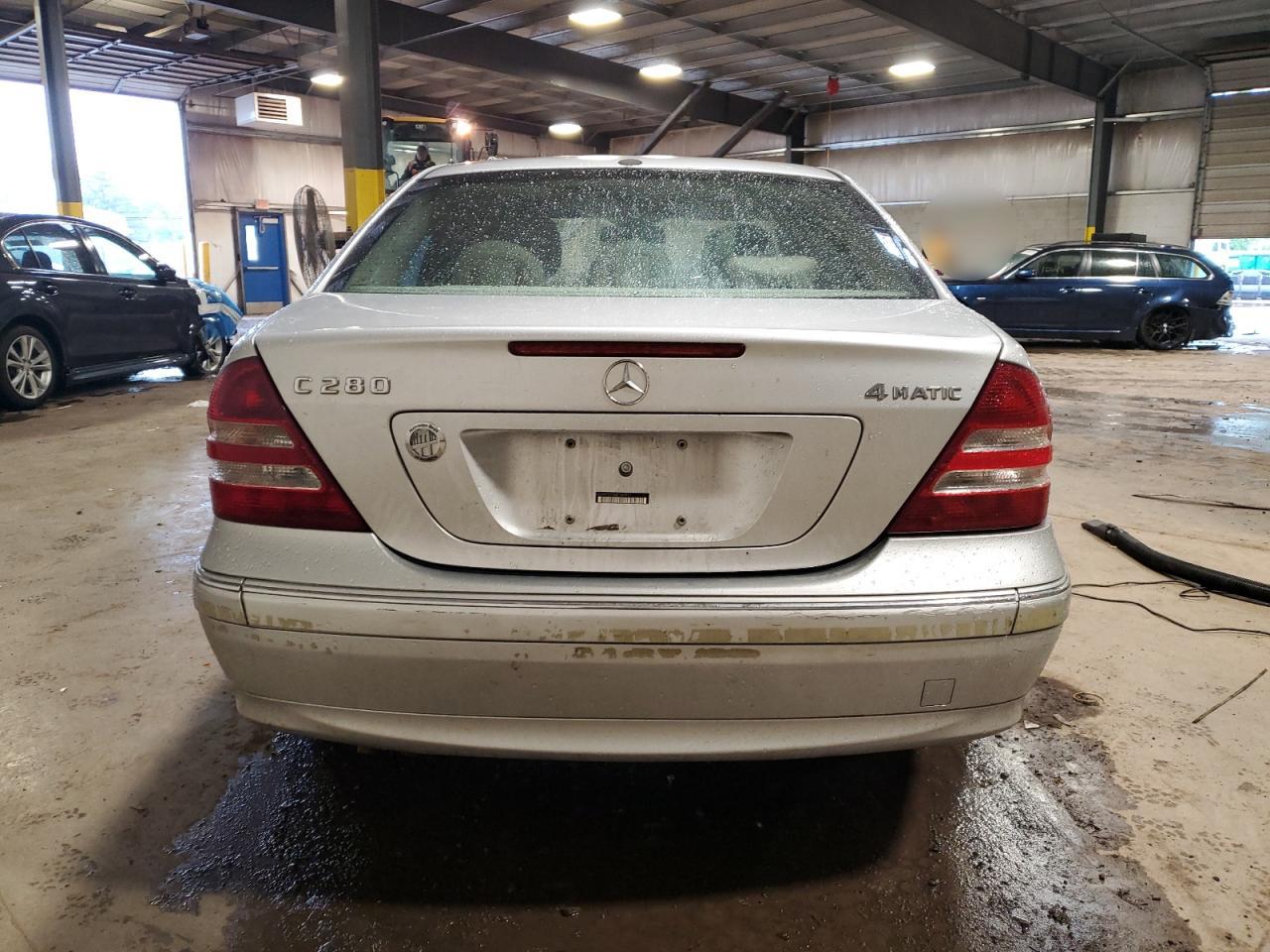 2006 Mercedes-Benz C 280 4Matic VIN: WDBRF92H56F760877 Lot: 56355215