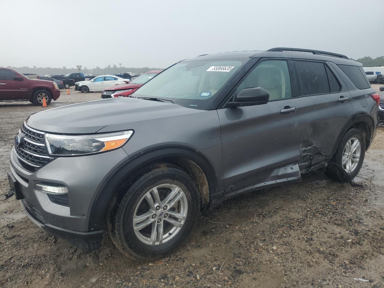 2021 Ford Explorer Xlt na sprzedaż w Houston, TX - All Over