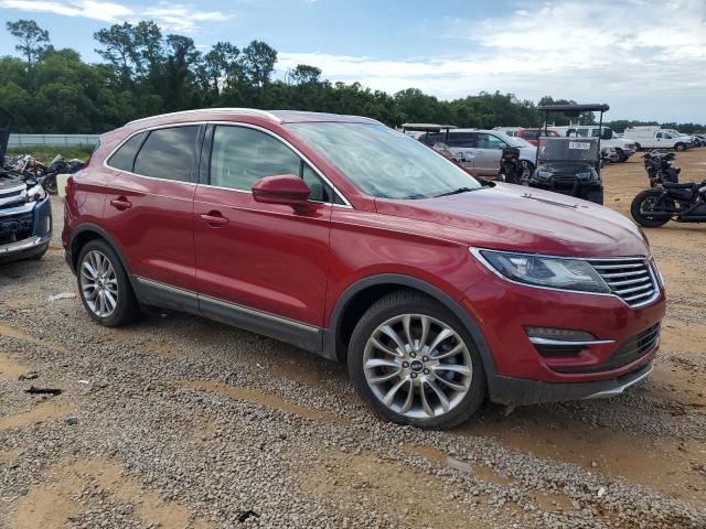 LINCOLN MKZ 2015 Czerwony