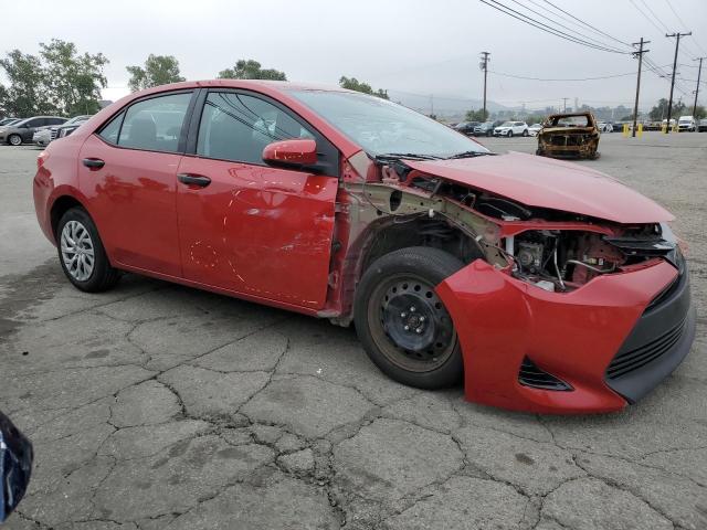  TOYOTA COROLLA 2018 Red