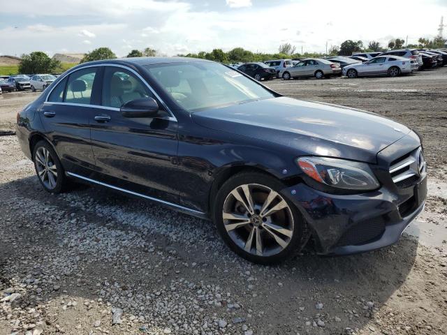  MERCEDES-BENZ C-CLASS 2017 Blue