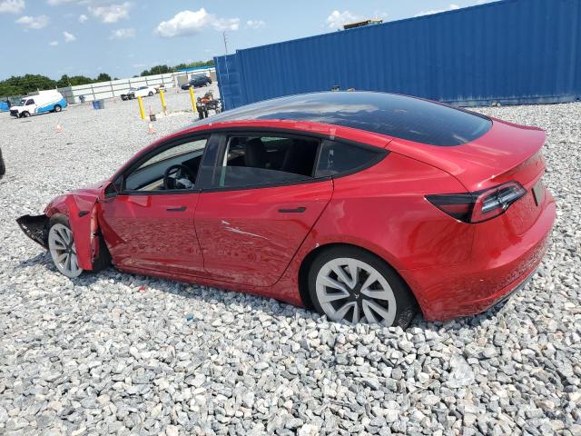  TESLA MODEL 3 2023 Czerwony