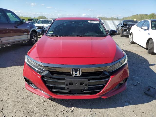  HONDA ACCORD 2021 Красный