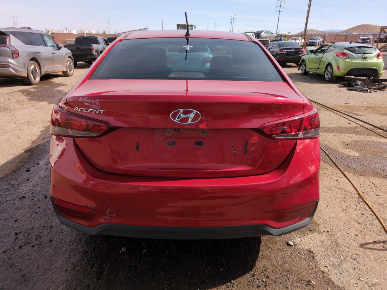 2018 Hyundai Accent Se VIN: 3KPC24A36JE012458 Lot: 58862695