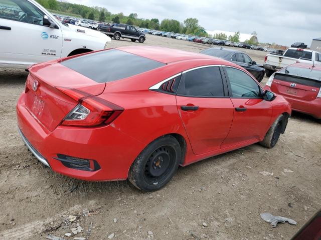  HONDA CIVIC 2019 Красный