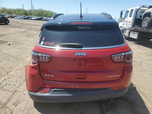  JEEP COMPASS 2018 Red