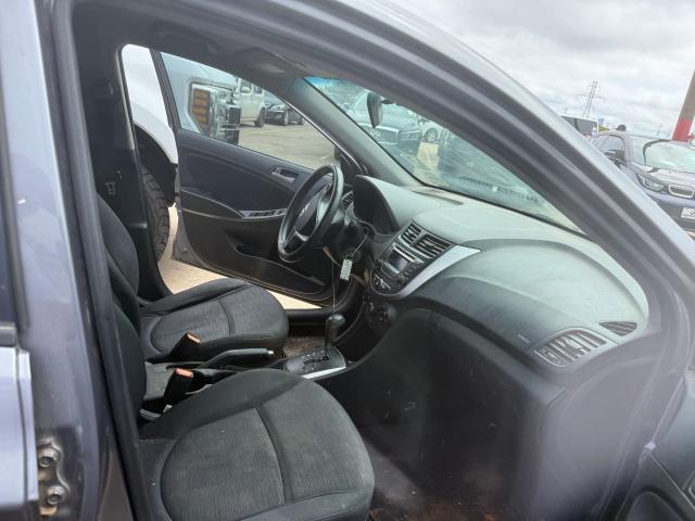 Hatchbacks HYUNDAI ACCENT 2015 Gray