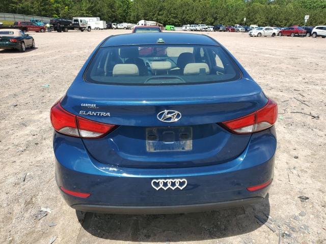  HYUNDAI ELANTRA 2016 Granatowy