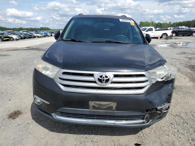  TOYOTA HIGHLANDER 2012 Черный