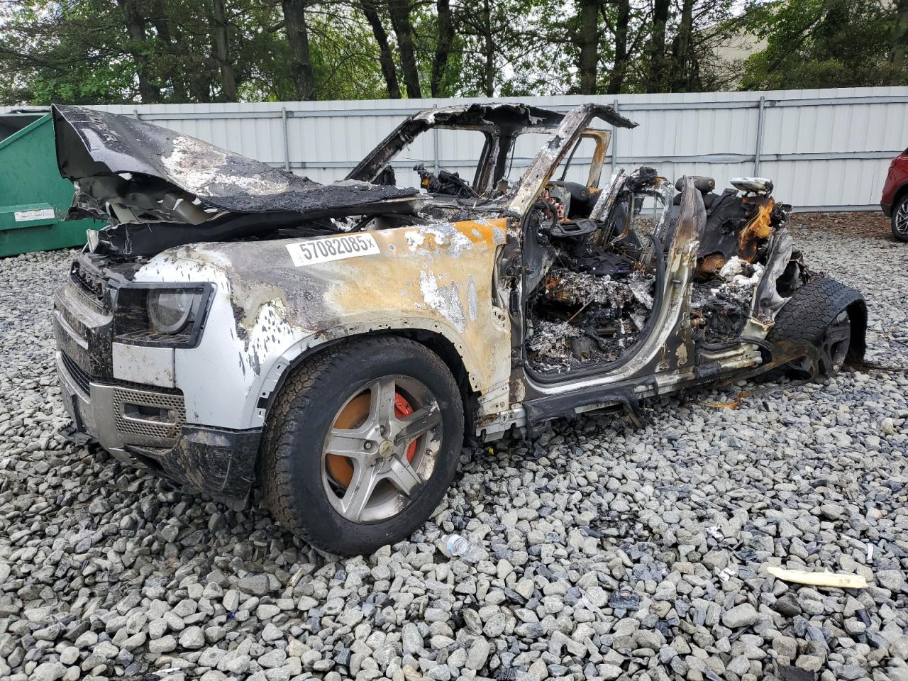 2020 Land Rover Defender 110 X de vânzare în Windsor, NJ - Burn