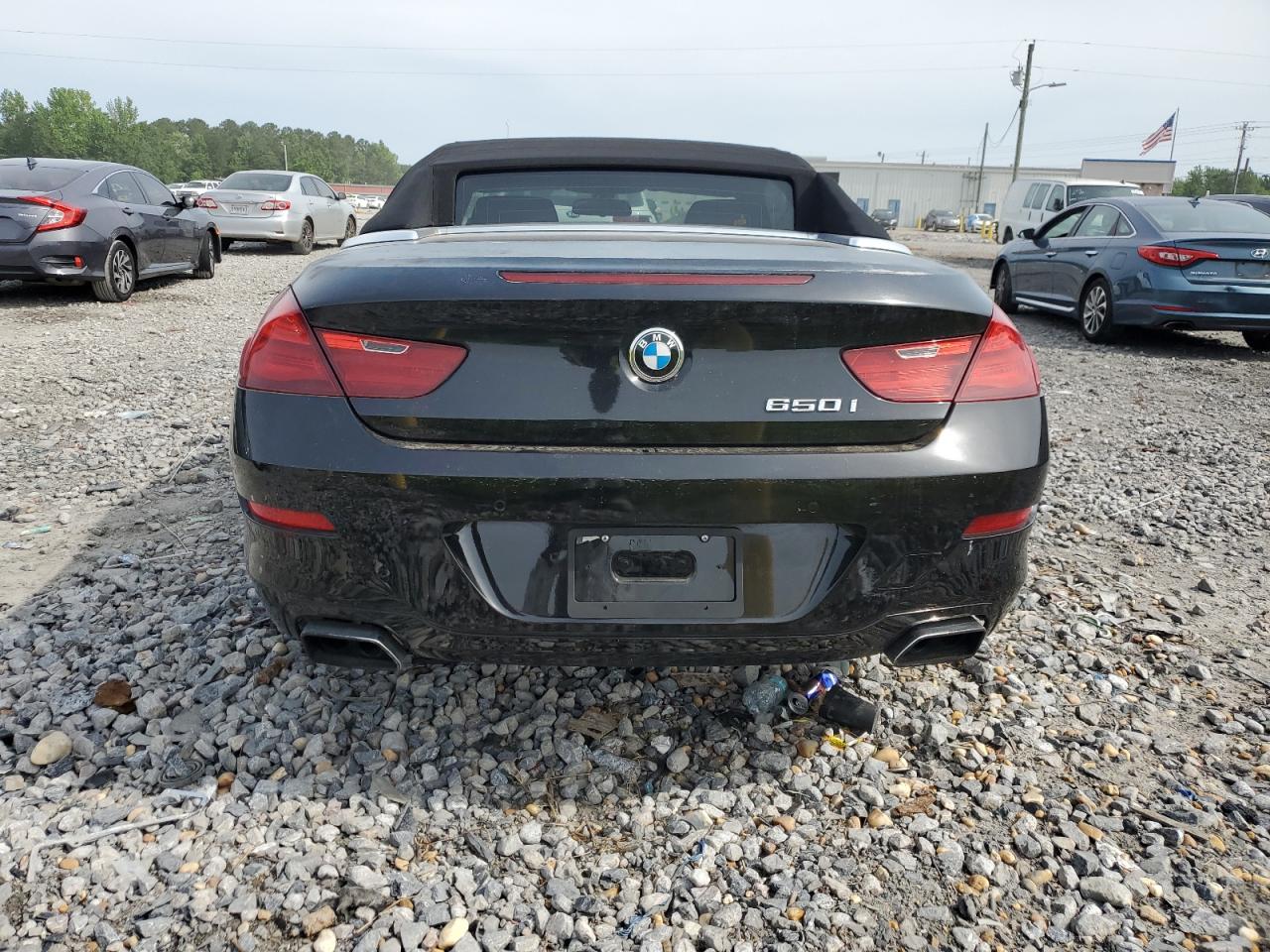2012 BMW 650 I VIN: WBALZ3C51CDL72730 Lot: 56359595
