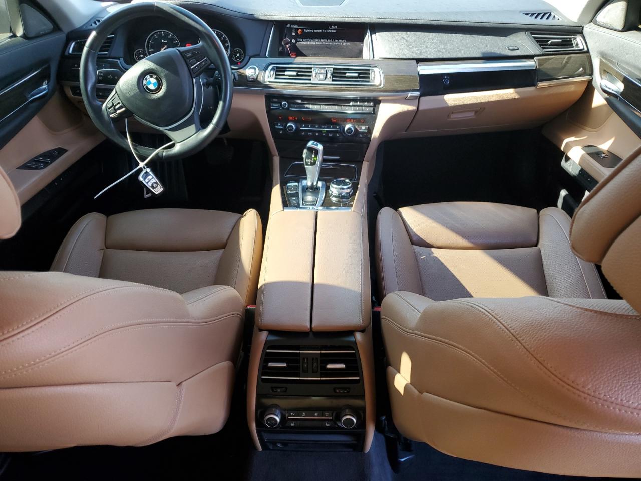 2014 BMW 740 I VIN: WBAYA6C58ED826697 Lot: 57130385