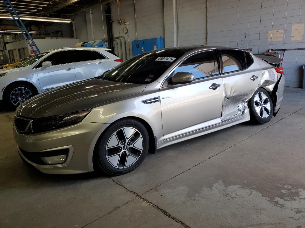 2013 Kia Optima Hybrid للبيع في Wheeling، IL - Side