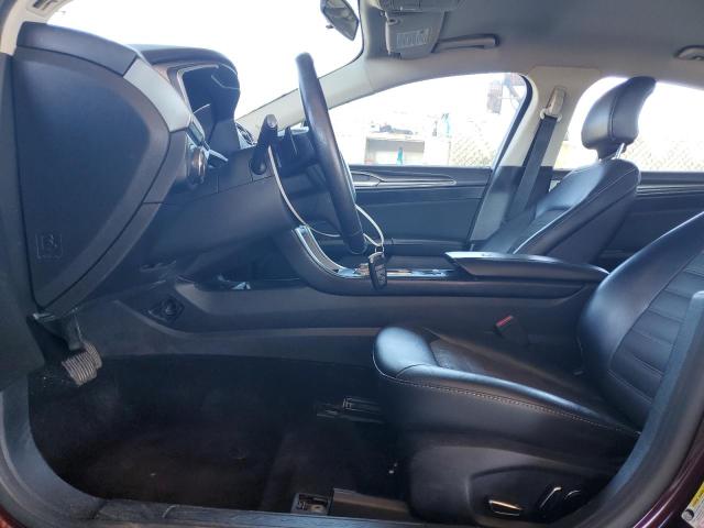 Sedans FORD FUSION 2017 Burgundy
