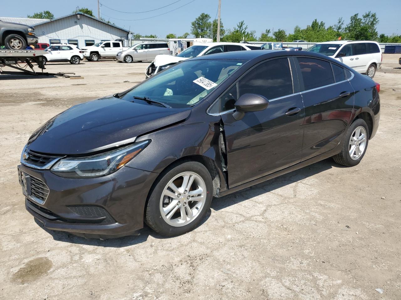 2017 Chevrolet Cruze Lt en Venta en Pekin, IL - Front End