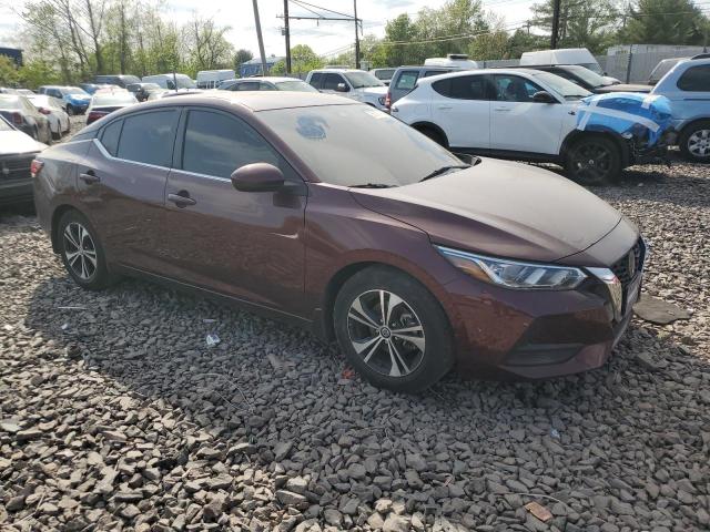  NISSAN SENTRA 2021 Burgundy