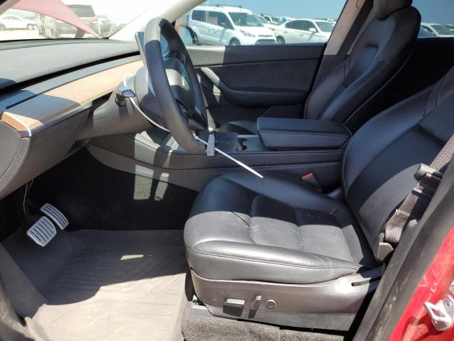  TESLA MODEL Y 2021 Красный