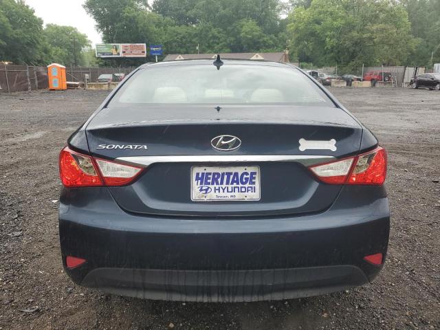  HYUNDAI SONATA 2014 Синий