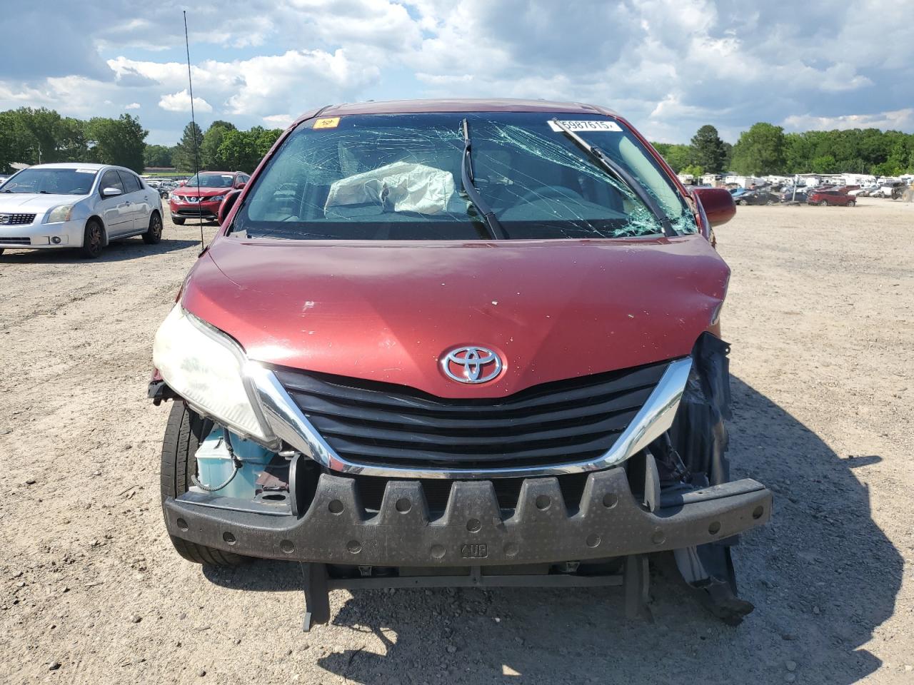 2013 Toyota Sienna Le VIN: 5TDKK3DC8DS310781 Lot: 55987615