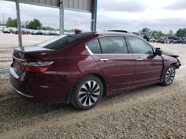  HONDA ACCORD 2017 Бордовый