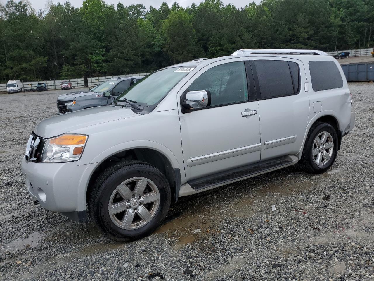 2012 Nissan Armada Sv იყიდება Gainesville-ში, GA - Rear End