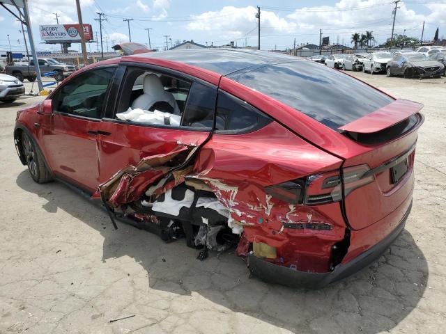  TESLA MODEL X 2023 Красный